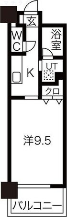浅間町駅 徒歩7分 5階の物件間取画像